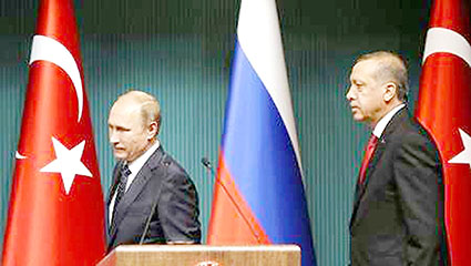  تنبیه سیاسی پوتین برای اردوغان