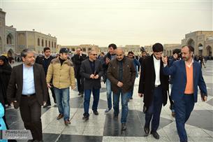اهالی رسانه های کشور آذربایجان از دستاوردهای آستان قدس رضوی بازدید کردند