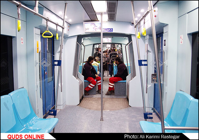 افزایش ساعت خدمات قطار شهری مشهد در روزهای تاسوعا و عاشورای حسینی