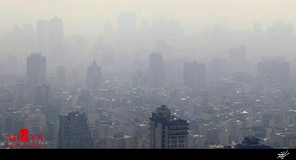 کاهش آلاینده ها نسبت به روز گذشته/کیفیت هوا ناسالم برای گروه‌های حساس 