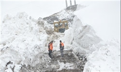 ۶۰ روستای هشترود در محاصره برف