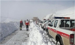  برف و کولاک ۱۲ استان کشور را فرا گرفت
