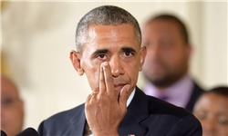 اشک اوباما در آمد+تصاویر