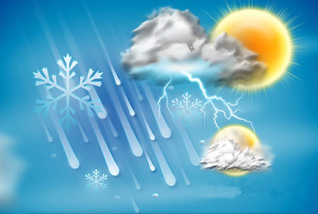  وضعیت هوای ایران ۹۸/۱۲/۶| برف و باران کشور را فرا می‌گیرد 