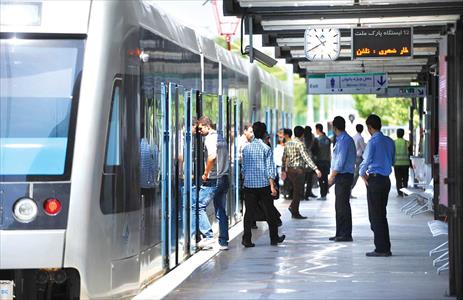 ارائه لایحه افزایش بهای خدمات قطار شهری مشهد به شورای شهر