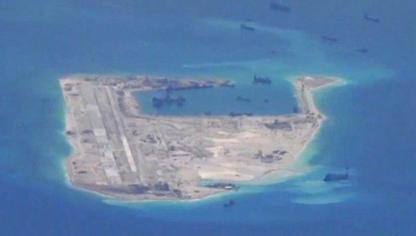 استقرار جنگنده‌های چین در دریای چین جنوبی + تصویر ماهواره‌ای