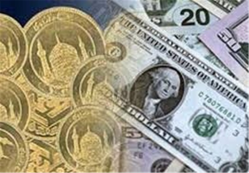 افزایش نرخ دلار و سکه در بازار آزاد تهران/ اونس طلا 19 دلار بالا رفت
