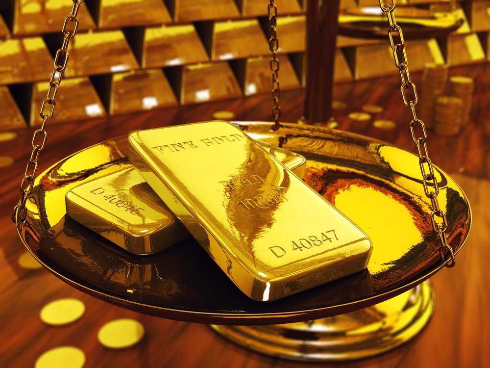  قیمت جهانی طلا به پایین ترین رقم در یک هفته گذشته رسید 