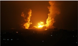 جنگنده‌های رژیم صهیونیستی غزه را بمباران کردند/ دستکم یک فلسطینی به شهادت رسید