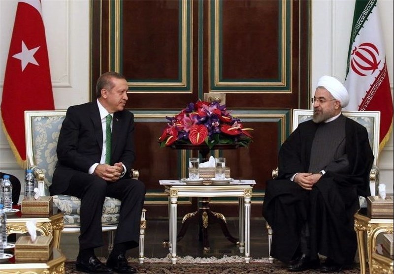 پیام تسلیت اردوغان به روحانی/اعلام آمادگی آنکارا برای همکاری با تهران در مبارزه با تروریسم