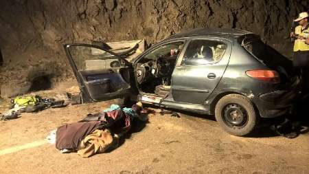 پنج کشته حاصل چهار تصادف فوتی در جاده های خراسان شمالی در ایام نوروز