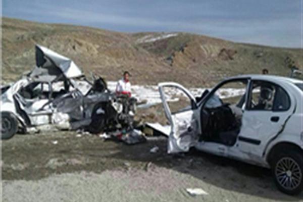  سانحه رانندگی در محور قره چمن -میانه پنج کشته و دو مصدوم داشت
