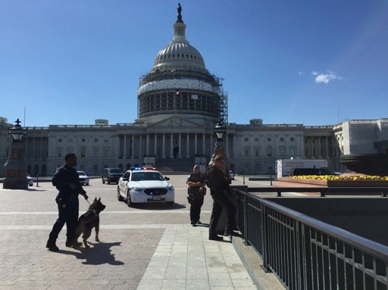 تیراندازی در نزدیکی کنگره آمریکا/ساختمان کنگره و کاخ سفید تعطیل شدند
