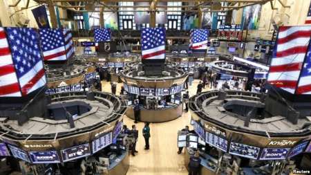 كاهش ارزش سهام در بورس نيويورك