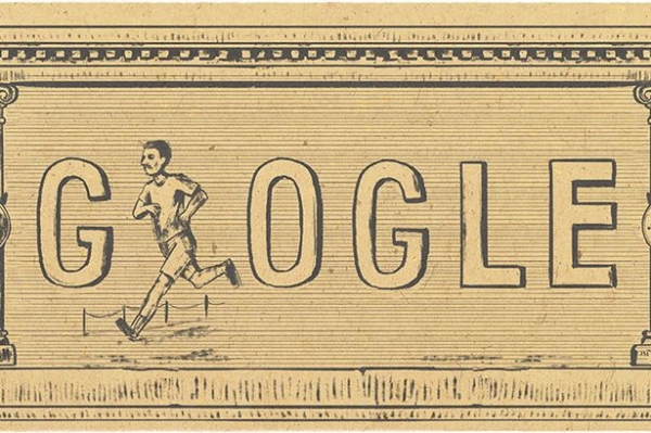 لوگوی گوگل بخاطر المپیک مدرن + عکس