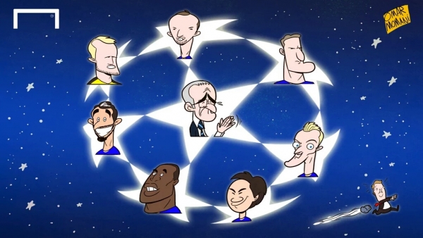 لستر سیتی در لیگ قهرمانان از نگاه کاریکاتور