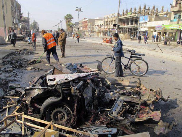 بیش از ۵۰ کشته و زخمی در دو حادثه تروریستی در بغداد  