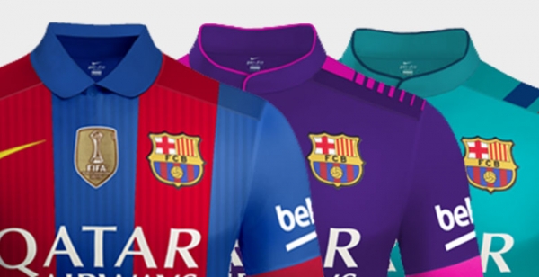 معرفی طرح لباس های بارسلونا برای فصل بعد/ عکس
