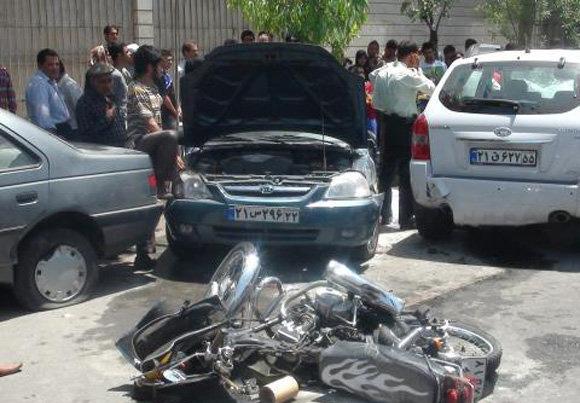 سهم ۴۰درصدي موتورسيكلت ها در تصادفات فوتي اصفهان