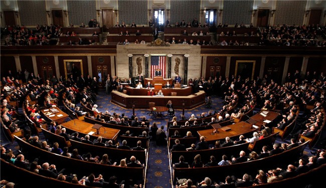 جلسه کنگره آمریکا با اعتراض نمایندگان دموکرات به آشوب کشیده شد  