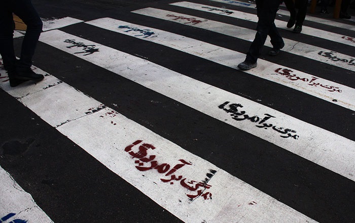  احساسات ضدآمریکایی در ایران علی‌رغم برجام