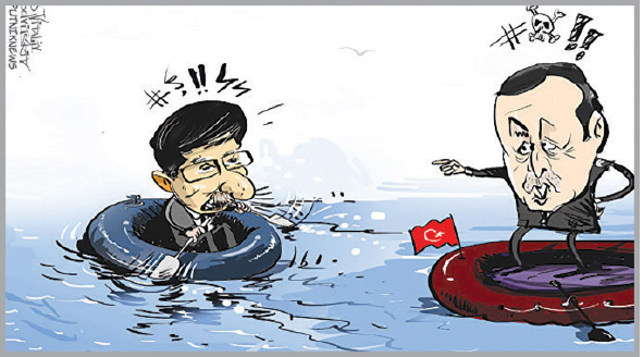  حزب حاکم ترکیه تئوریسین خود را بلعید 
