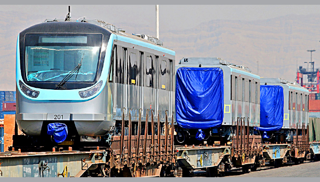 ورود واگن‌های خط ۲ قطار شهری به مشهد، شاید هفته آینده 