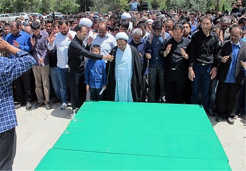 تشییع و خاکسپاری ۴ مدافع حرم افغانستانی از لشکر فاطمیون 