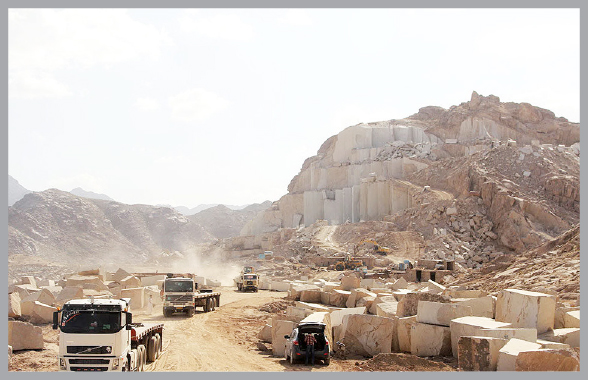    حضور فعال آستان قدس رضوی در صنعت سنگ 