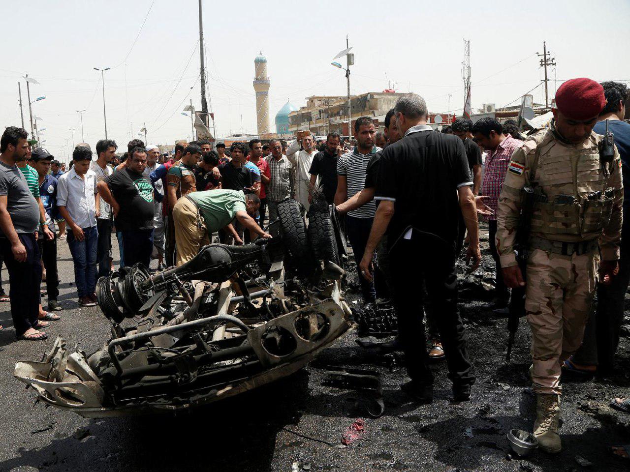 انفجار تروریستی در بغداد جان ۱۰ شهروند عراقی را گرفت