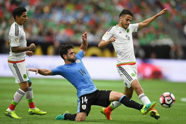 شکست سنگین اروگوئه مقابل مکزیک