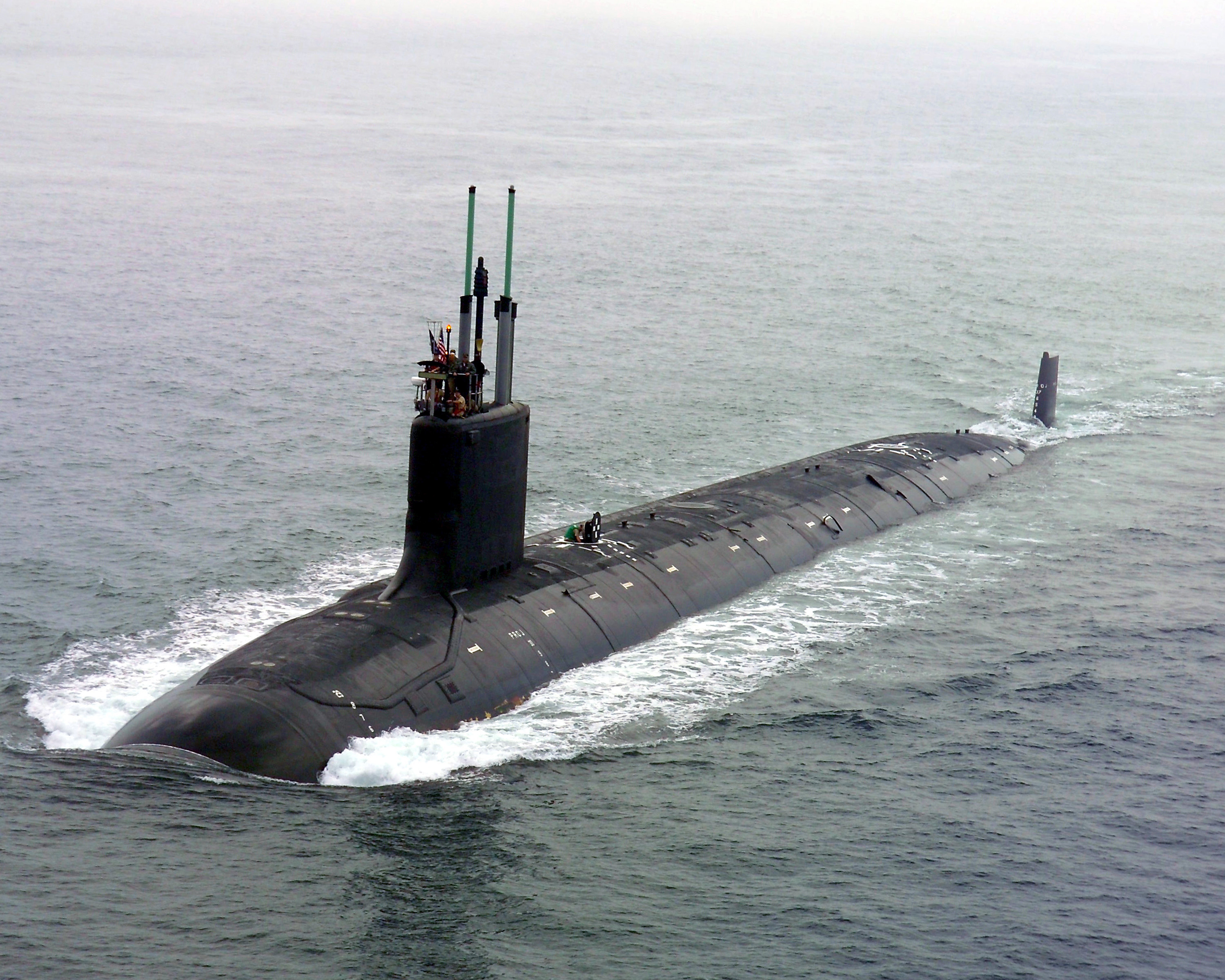 زیردریایی هسته‌ای آمریکا وارد بندر «بوسان» کره شد  