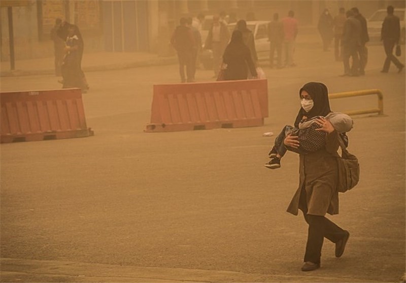 همدستی گردوغبار و مه گرفتگی در ایجاد بحران در خوزستان/ چیت چیان به اهواز رفت