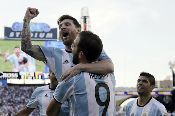 صعود مقتدرانه آرژانتین به نیمه نهایی کوپا