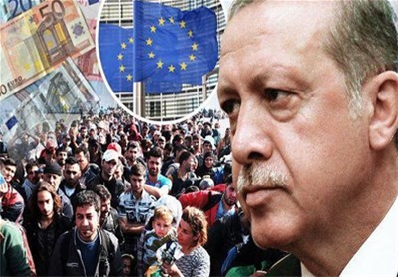 انتقاد شدید و تهدید اروپا توسط اردوغان