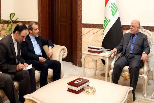 دیدار سفیر ایران در بغداد با نخست‌وزیر عراق  