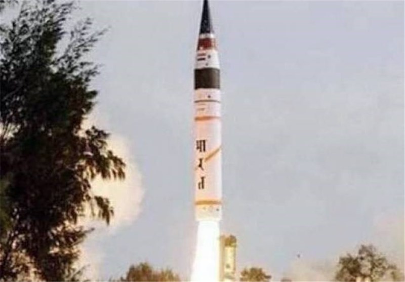 پرتاب موشک هندی با همکاری اسرائیل