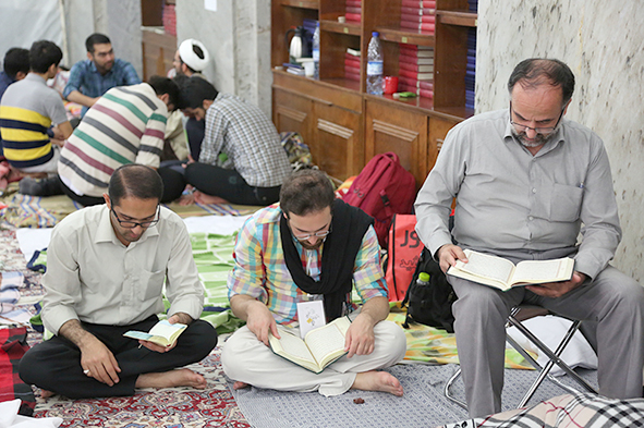  پنجمین دوره اعتکاف رضویون در مسجد گوهرشاد آغاز شد