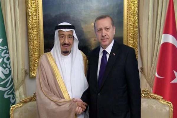 «اردوغان» با پادشاه عربستان گفتگوی تلفنی کرد