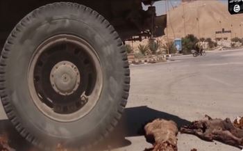   خرد کردن مومیایی‌های سوریه‌ توسط داعش 