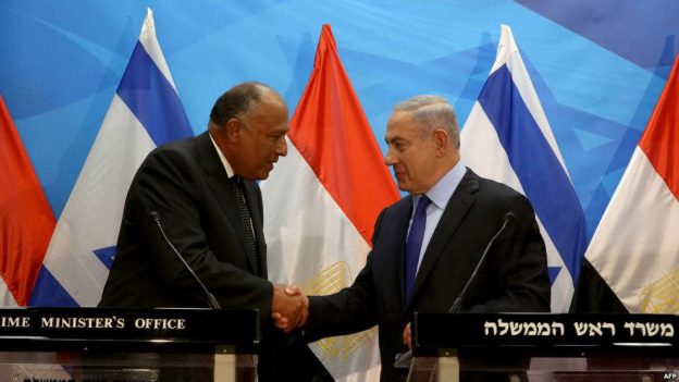 تلاش مصر برای پیشبرد طرح نتانیاهو  