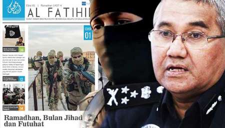 داعش در مالزی نشریه توزیع کرد