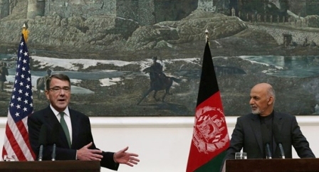 نظامیان آمریکا در کنار نیروهای افغان به میدان جنگ خواهند رفت 