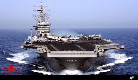 ناو آمریکایی "آیزنهاور" وارد آب‎های یمن شد