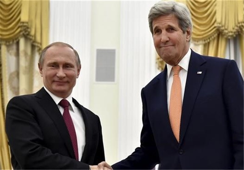 تکذیب مذاکرات پوتین و کری 