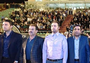 اتفاقی منحصر به‌فرد در ورزشگاه ثامن با حضور نکونام + عکس