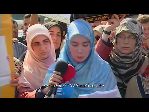 دفاع از حجاب در ترکیه... + فیلم