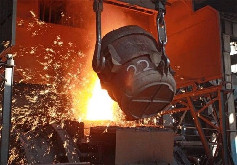  تولید فولاد ایران از ۱۰ میلیون تن گذشت 