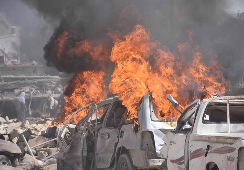 انفجار مهیب در شمال سوریه / ۳۶ کشته و ۱۰۰ زخمی + تصاویر