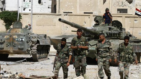 کنترل ارتش سوریه بر مهمترین پایگاه گروه "جیش الاسلام" 